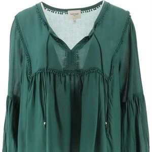 Haute Hippie Tribe Avery Flowy Peasant Blouse